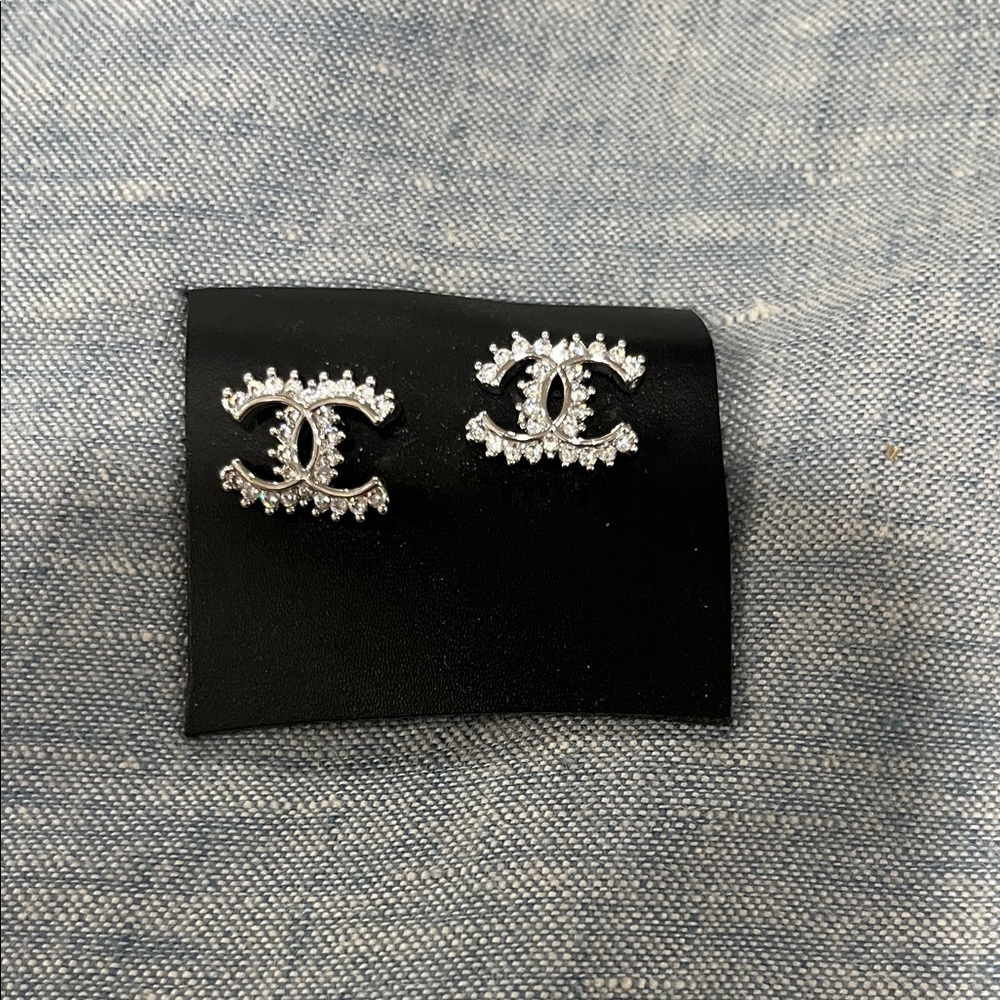 Elegant Silver Stud Earrings